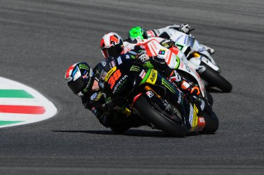 Mugello - İtalya, 29 Mayıs: İngiliz Yamaha atlı Bradley Smith 2015 Tim Motogp Gp 29 Mayıs 2015 devre Mugello, İtalya