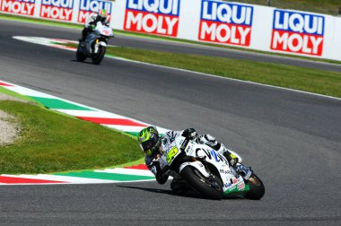 Mugello - Italia, 29 Mayıs: 2015, Cal Crutchlow Tim Motogp Gp Mugello, İtalya'nın devre 29 Mayıs 2015 İngiliz Honda binici
