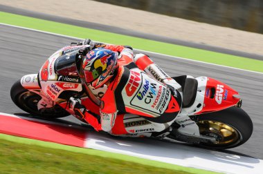 Mugello - İtalya, 29 Mayıs: Jack Miller'ı 2015, Tim Motogp Gp Mugello, İtalya'nın devre 29 Mayıs 2015 Avustralya Honda binici