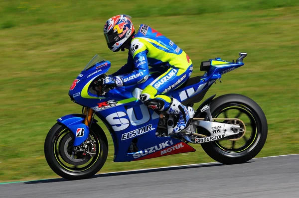 Mugello Itália Maio Piloto Espanhol Suzuki Maverick Vinales 2015 Tim — Fotografia de Stock