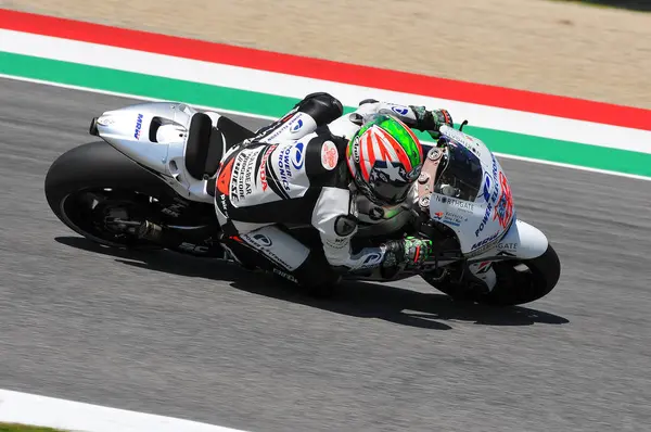 Mugello Talya Mayıs Bize Honda Atlı Nicky Hayden 2015 Tim — Stok fotoğraf