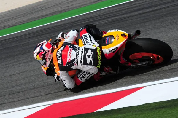 Misano Talya Eylül 2009 Talyan Honda Repsol Binici Andrea Dovizioso — Stok fotoğraf