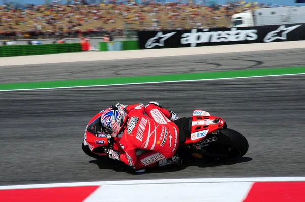 Misano Italia Septiembre 2009 Estadounidense Nicky Hayden Gran Premio Cinzano — Foto de Stock