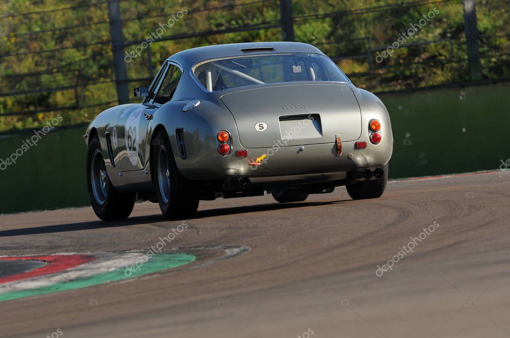 Imola Classic 22 Oct 2016 - FERRARI 250 GT Berlinetta 1961 driven by Marcus LINDKVIST, during practice on Imola Circuit, Italy.