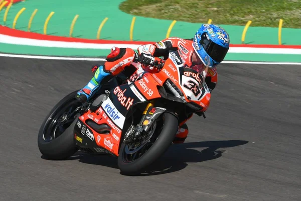 San Marino Italien Mai 2017 Ducati Panigale Des Aruba Racing — Stockfoto