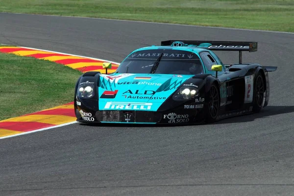 Сентября 2006 Maserati Mc12 Gt1 Vitaphone Racing Team Driven Davies — стоковое фото