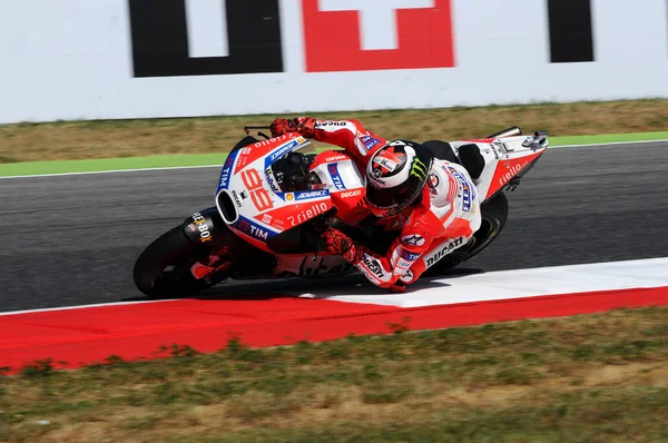 Mugello Italia Junio Jorge Lorenzo Piloto Español Ducati Italia Oakley — Foto de Stock