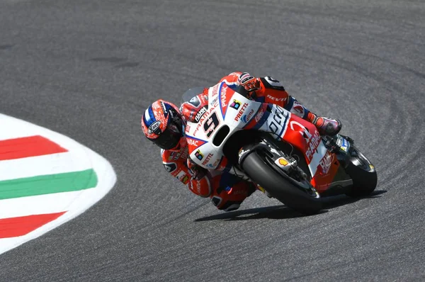 Mugello Italien Juni Italian Ducati Pramac Rider Danilo Petrucci 2017 — Stockfoto