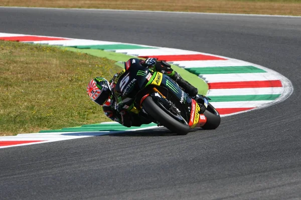 Mugello Włochy Czerwca Francja Yamaha Tech Rider Johann Zarco 2017 — Zdjęcie stockowe