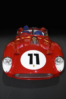 Mugello Pisti, 25 Ekim 2019: Antika Ferrari 250 Tr yıl 1960 Finali Mondiali Ferrari 2019 sırasında İtalya 'daki Mugello Pisti' nde sergilenmektedir..