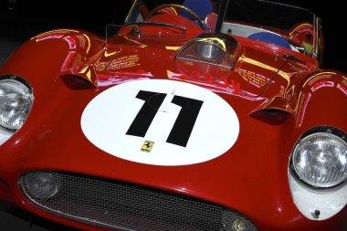 Mugello Pisti, 25 Ekim 2019: Antika Ferrari 250 Tr yıl 1960 Finali Mondiali Ferrari 2019 sırasında İtalya 'daki Mugello Pisti' nde sergilenmektedir..