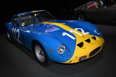 Mugello Pisti, 25 Ekim 2019: Antika Ferrari 250 Gto Yılı 1962 Finali Mondiali Ferrari 2019 sırasında İtalya 'daki Mugello Pisti' nde sergilenmektedir..