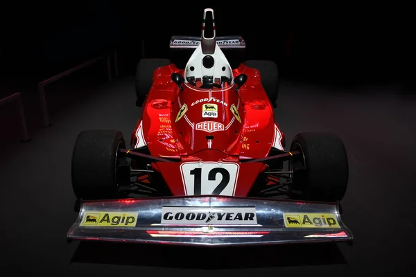 2014 Mugello Circuit October 2019 Classic Ferrari 312T 1975 Niki — 스톡 사진