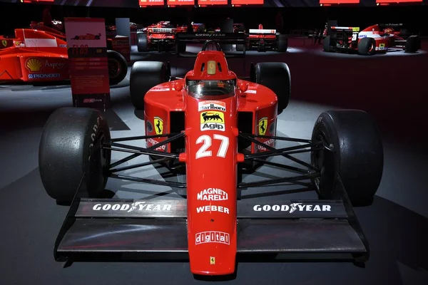 Mugello Circuit Οκτωβρίου 2019 Ferrari F189 Έτος 1989 Nigel Mansell — Φωτογραφία Αρχείου