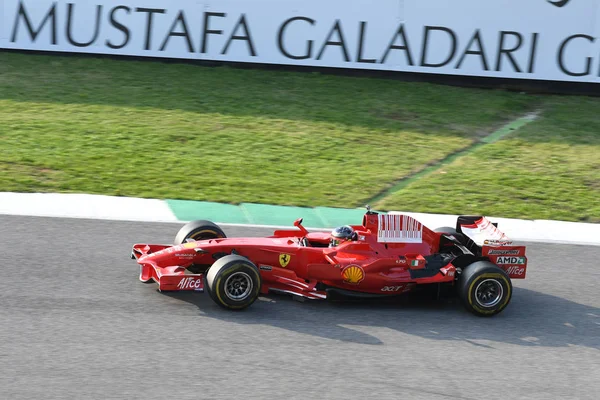 Mugello Circuit Οκτωβρίου 2019 Ferrari F1Model F2008 Kimi Raikkonen Felipe — Φωτογραφία Αρχείου