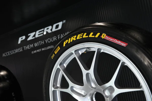Mugello Circuit October 2019 Detail Alloy Wheels Macro Shot — Stock Photo, Image