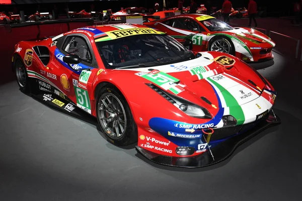 Circuito Del Mugello Ottobre 2019 Ferrari 488 Turbo Gte Evo — Foto Stock