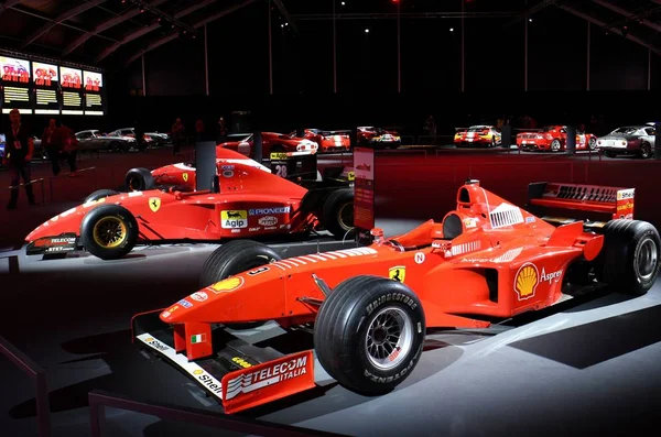 Mugello Circuit Października 2019 Ferrari F300 2000 Roku Michael Schumacher — Zdjęcie stockowe