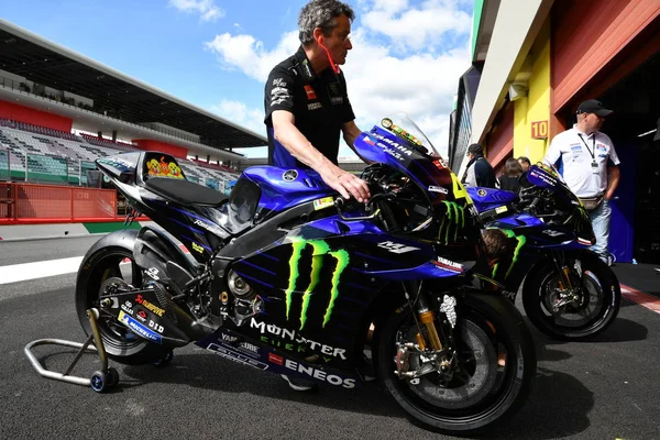 Mugello Itália Maio 2019 Mugello Itália Maio 2019 Yamaha Monster — Fotografia de Stock