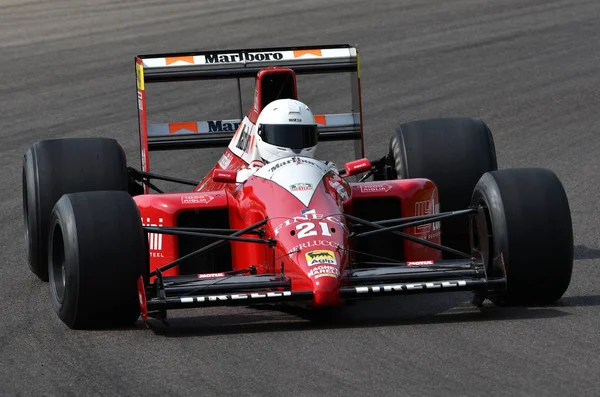 Květen 2018 Neznámý Běh Historickým Vzorcem 1990 Scuderia Italia Dallara — Stock fotografie