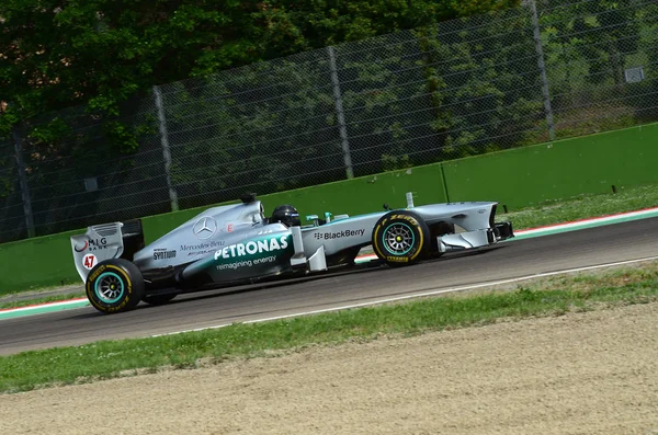 Maj 2018 Mercedes Chief Designer Aldo Costa Kör Med Modern — Stockfoto