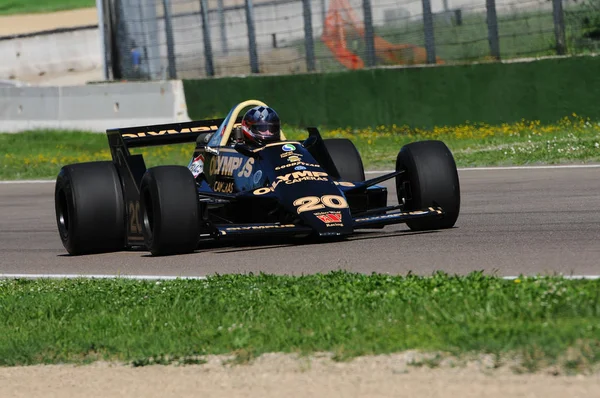 Imola Abril 2019 Fórmula Histórica Wolf Wr8 1979 James Hunt — Fotografia de Stock