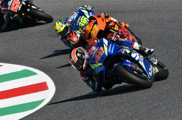 Mugello Itália Junho Espanhol Suzuki Ecstar Team Rider Alex Rins — Fotografia de Stock