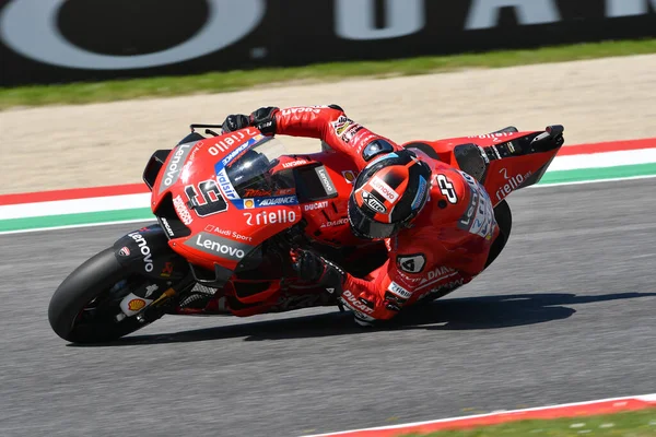 Mugello Italië Juni Italiaanse Ducati Team Rijder Danilo Petrucci Actie — Stockfoto