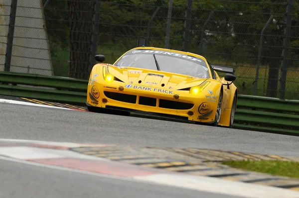 Imola Itália Maio 2013 Ferrari 458 Italia Jmw Motorsport Team — Fotografia de Stock