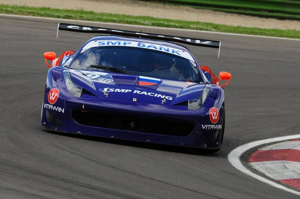 Imola Talya Mayıs 2013 Smp Racing Takımından Ferrari F458 Italia — Stok fotoğraf