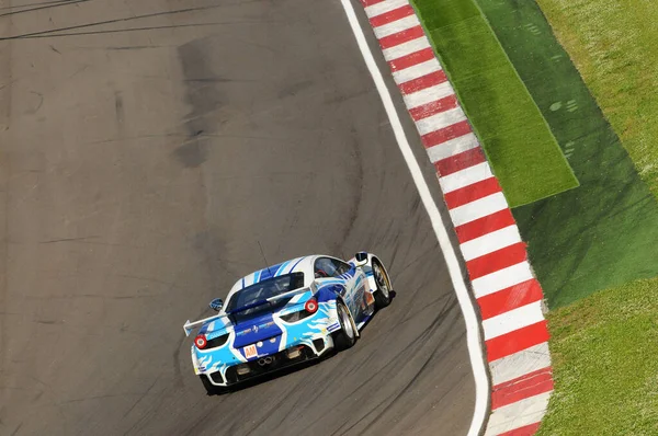 Imola Itália Maio 2013 Ferrari F458 Italia Gt3 Equipe Smp — Fotografia de Stock