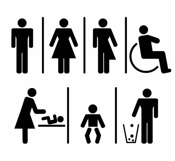 toilet restroom and wc signs for men women trans gender disabled baby care and garbage - Transgender Bathroom Sign toilet restroom and wc signs for men women trans gender disabled baby care and garbage - Transgender Bathroom Sign
