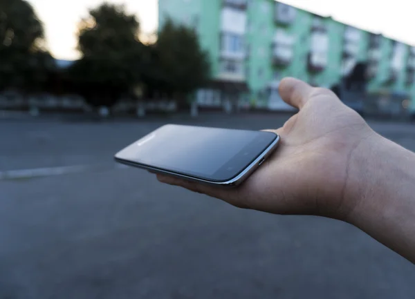 bir akıllı telefon