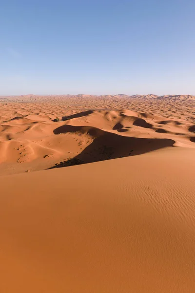 Сахара Эрг Чебби дюны, Мерзуга, Марокко — стоковое фото