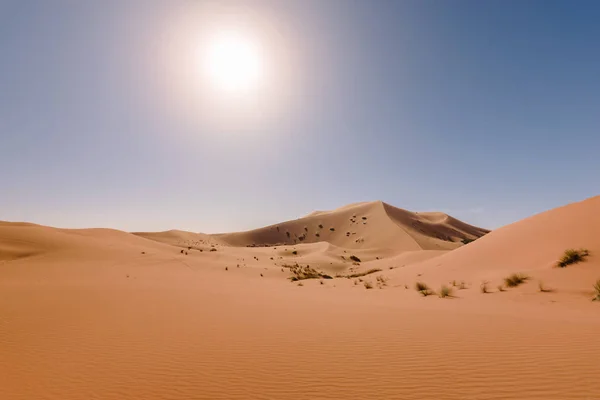 Дюны пустыни Эрг-Шебби, Фазара, Мугуга, Моро — стоковое фото
