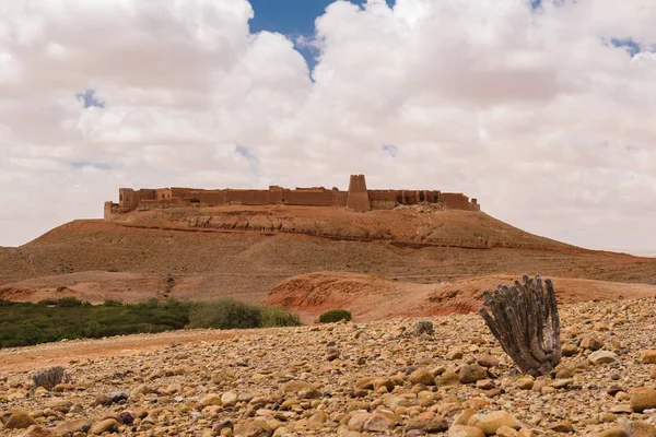 Ksar Tafnidilt yakınlarında Wadi Dragan, Tan-Tan, Morocco