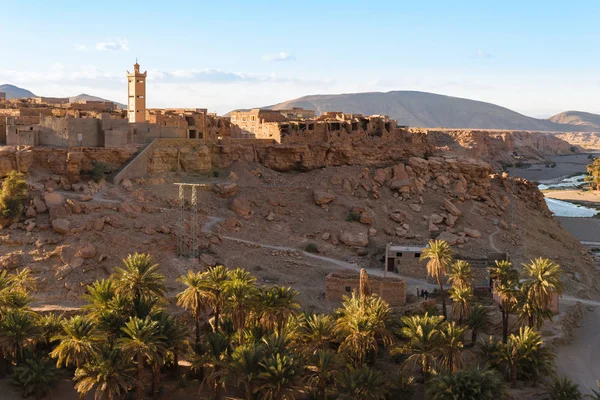 Trit town near Tata, Oued Tissint, Marruecos — Foto de Stock