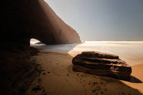 Kırmızı kemer beach Legzira, Souss-sahip Dragan, Fas