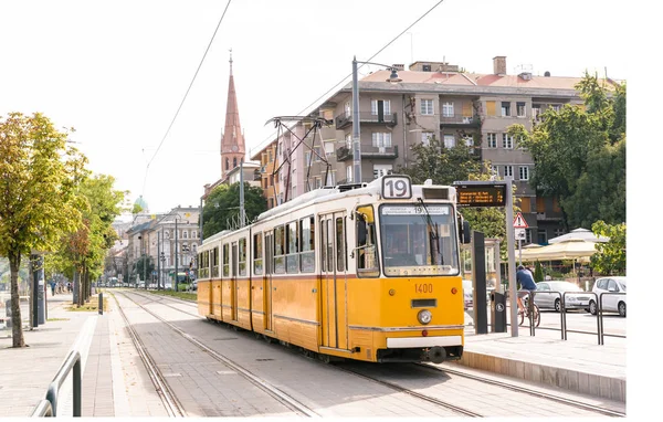 Budapeşte, Macaristan'da eski tramvay