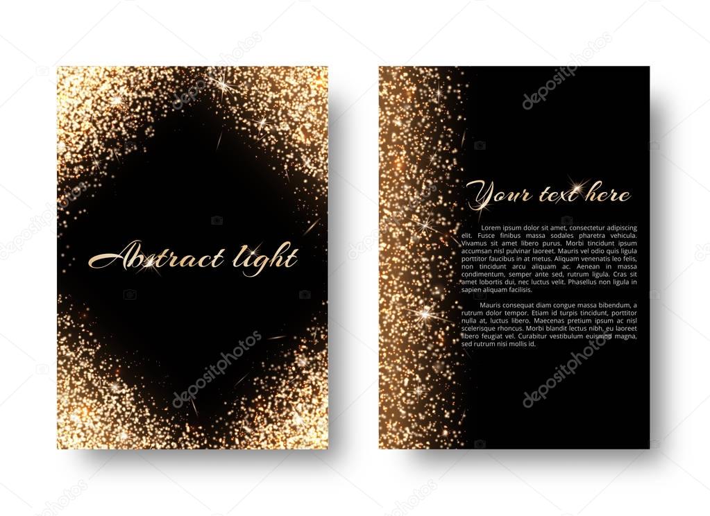 Bling background with light effect