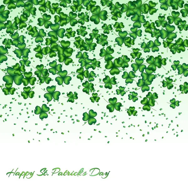 Modèle Shamrock vert — Image vectorielle