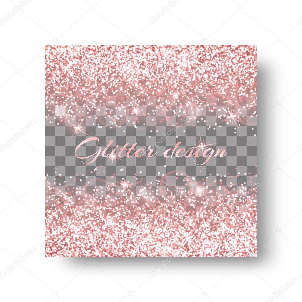 Flare pink background