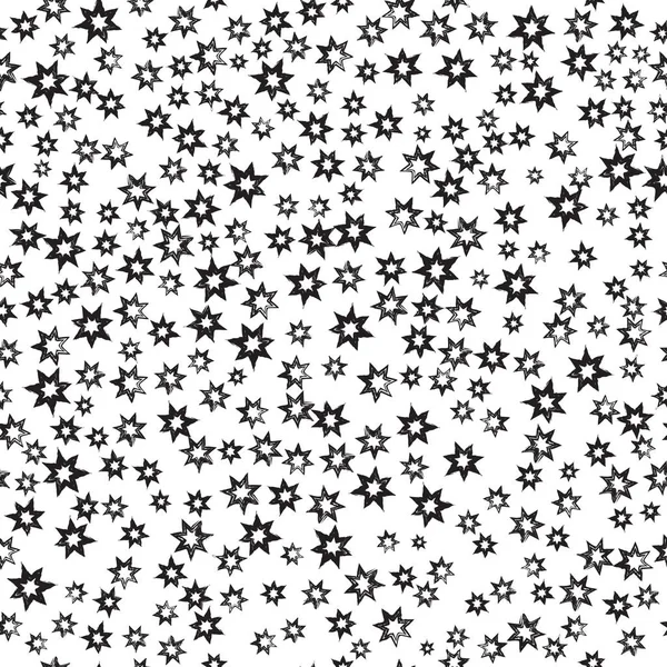 Fond d'étoile sans couture — Image vectorielle
