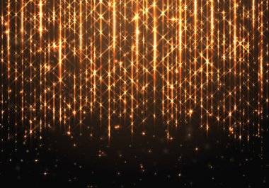 Altın ışınları ile Noel arka plan