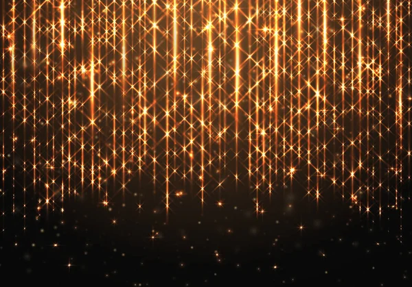 Altın ışınları ile Noel arka plan