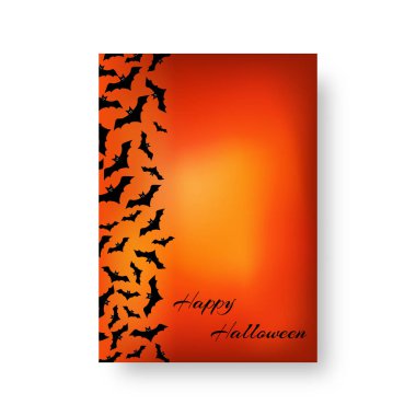 Cadılar Bayramı için yarasalar ile komik başlık