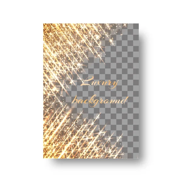 Glitter χρυσό φόντο — Διανυσματικό Αρχείο
