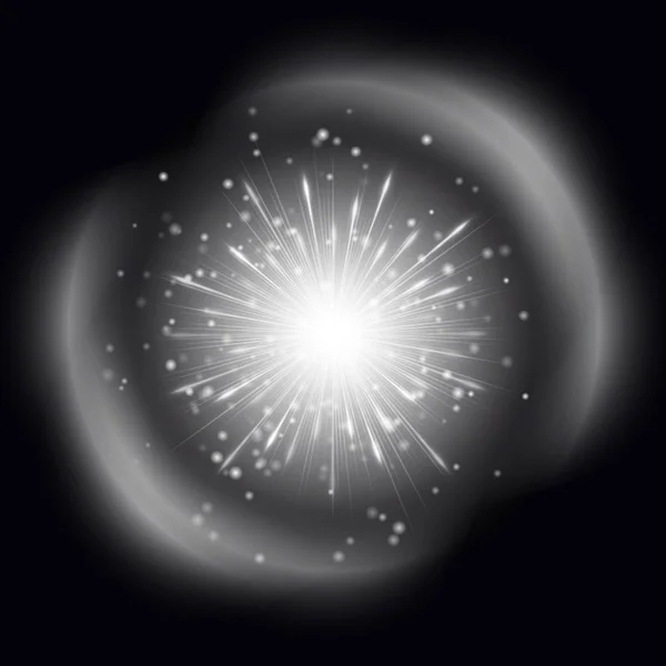 Effet lumineux brillant — Image vectorielle