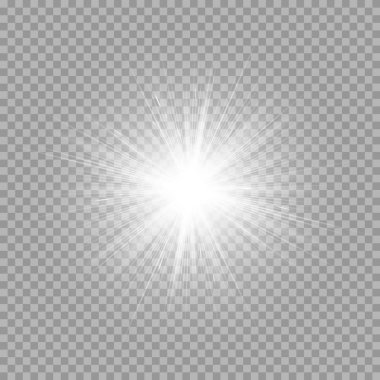 Yanan ışık ışınları