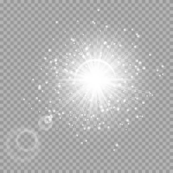 New Year's light effect — Stock Vector